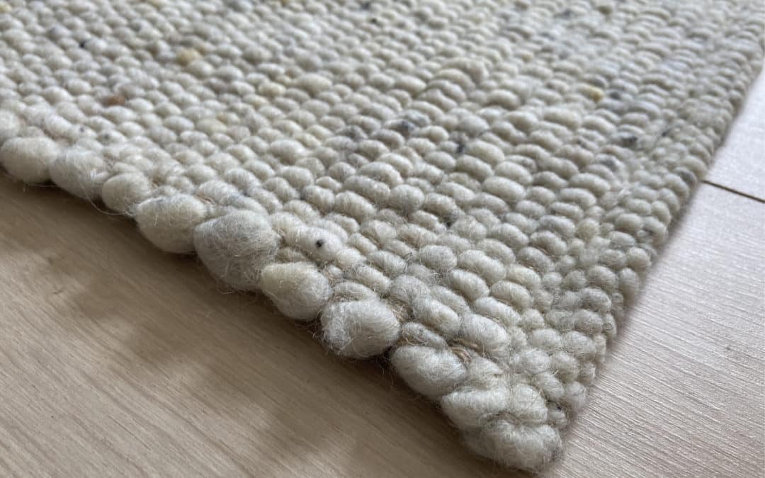 Natürlicher Teppich aus Schurwolle